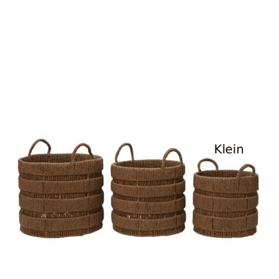 Mand Papiertouw Bruin Klein