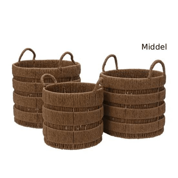 Mand Papiertouw Bruin Middel