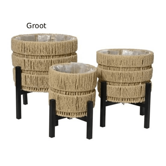 Planter Papiertouw Naturel Groot
