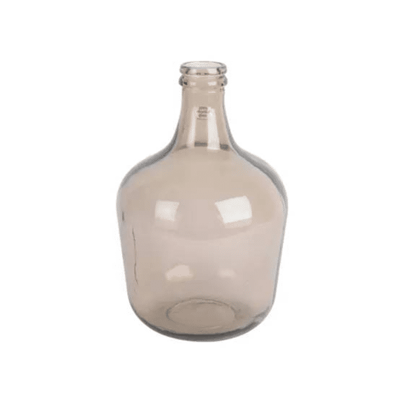 Vaas Recycled Glas D.27cm X H.42cm Beige