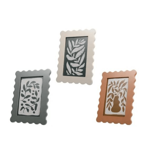 Fotolijst Mdf L.14cm X W.0.8cm X H.19cm 3 Assortiment