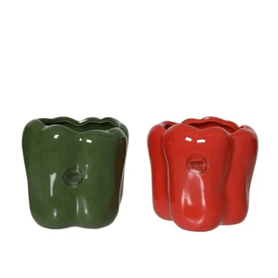 Planter Dolomiet L.12cm X W.12cm X H.12cm 2 Assortiment