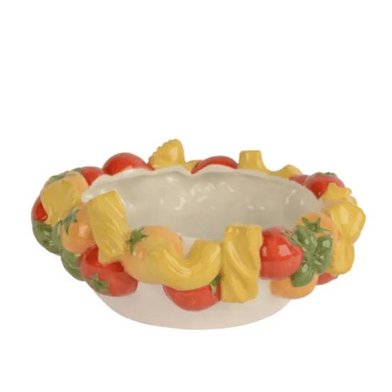 Schaal Dolomiet D.28cm X H.12cm Multi