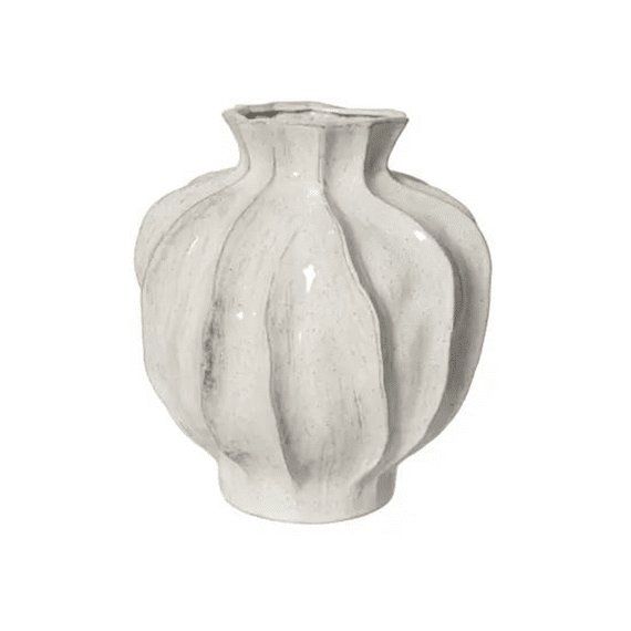 Vaas Keramiek D.23.3cm X H.25.8cm Off-white