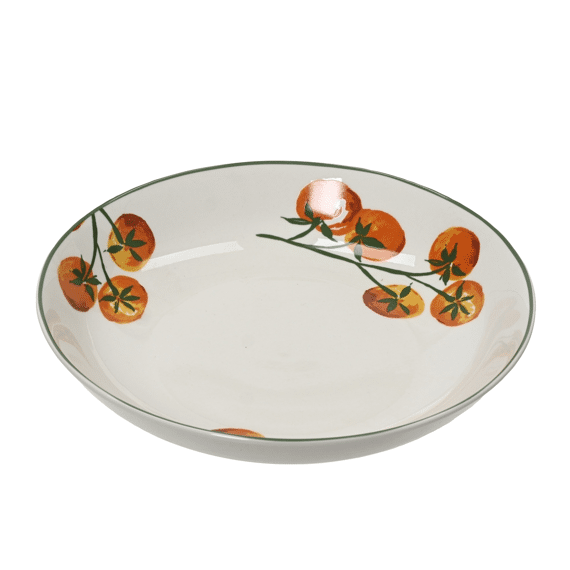 Schaal Porselein D.20.3cm X H.4.4cm