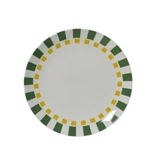 Dinerbord Porselein D.26.9cm X H.2.7cm Wit/kleur