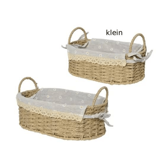 Mand Papiertouw Naturel Klein