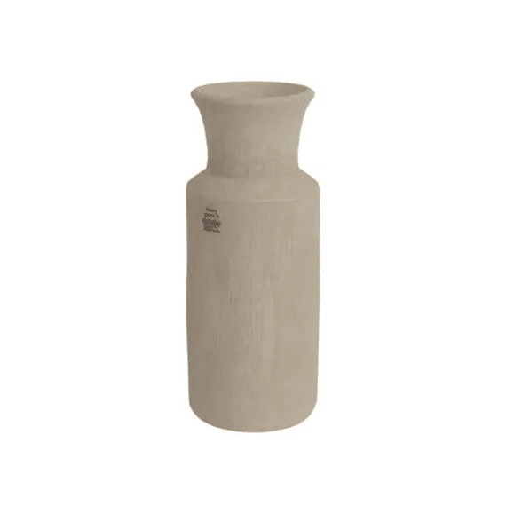 Vaas Terracotta D.12cm X H.30cm Zand