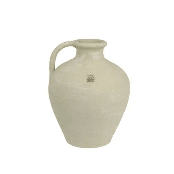 Kruik Terracotta D.25cm X H.30cm Creme