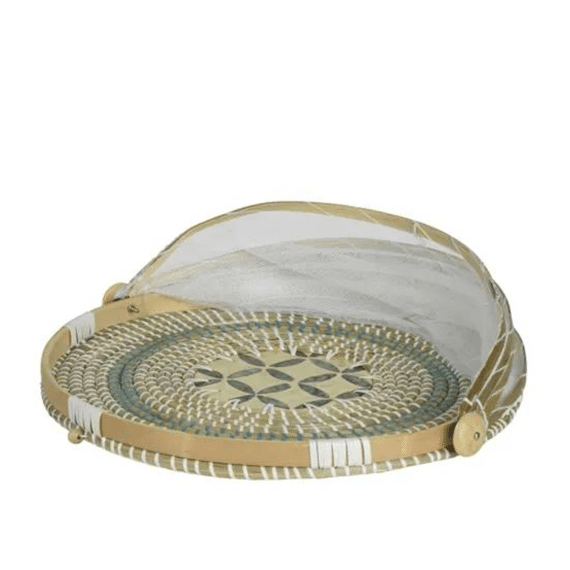 Foodcover Zeegras D.40cm X H.24cm Blauw