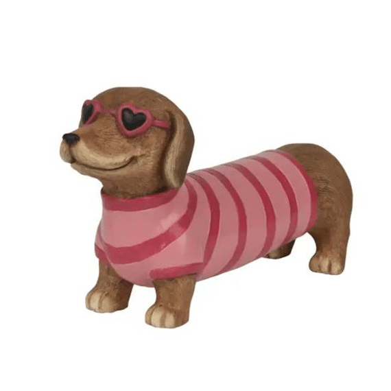 Hond Magnesium L.40.5cm X W.11.5cm X H.21.5cm Bruin/kleur