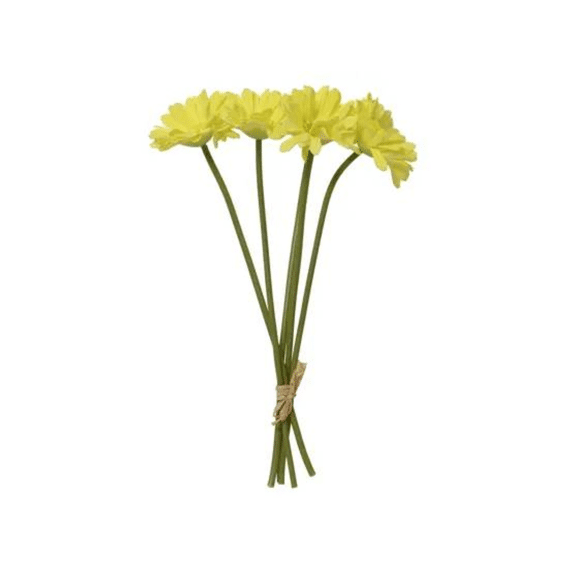 Boeket Pe L.35cm X W.16cm X H.5cm Geel