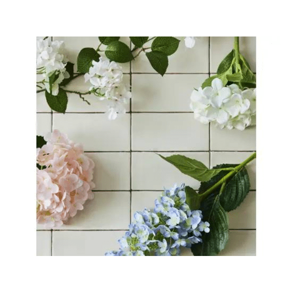 Hortensia Polyester D.27cm X H.106cm Zacht Roze