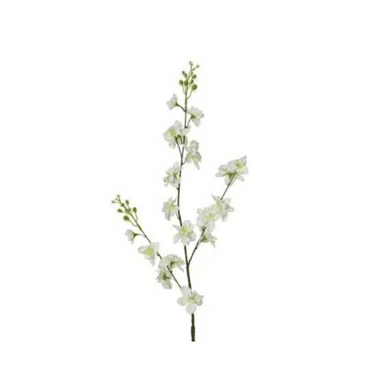 Ridderspoor Polyester L.18cm X W.10cm X H.97cm Wit