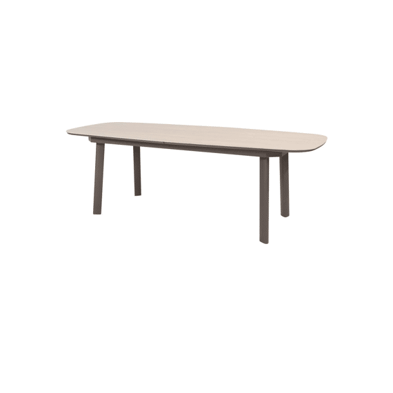 4 Seasons Manolo Uitschuifbare Tuintafel Latte Met Keramisch Blad 230-290cm