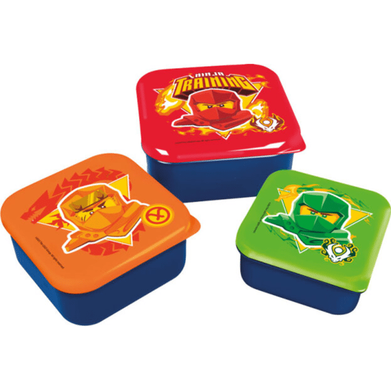 Lego Ninjago Snack Boxes Set 3 Stuks