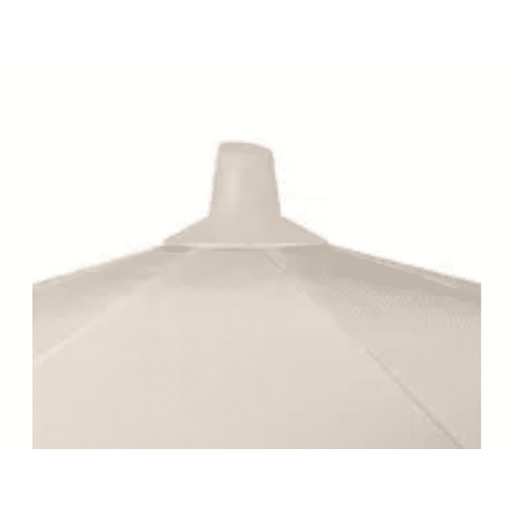 Platinum Riva Parasol Alu 3m Rond Sandstone/ivory