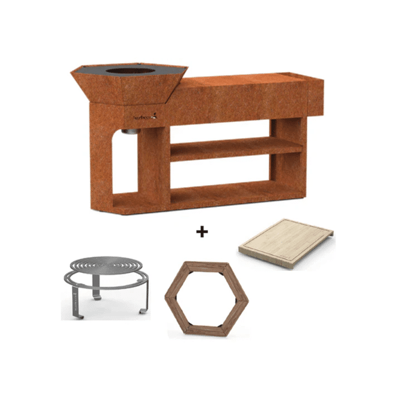 Barbecook Promo Nestor Island + Dynamic Center + Zijtafels + Snijplank