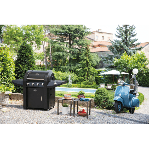 Boretti Robusto Forte Gasbarbecue 4 Brander + Zijbrander