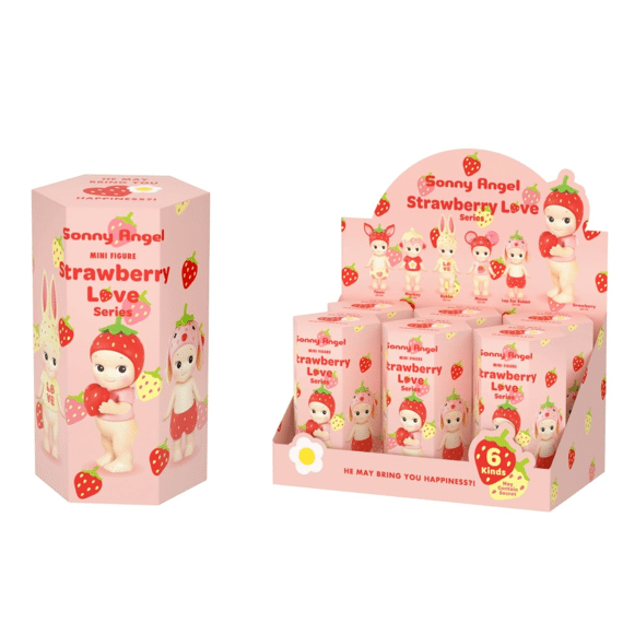 Sonny Angel Strawberry Love Assortiment