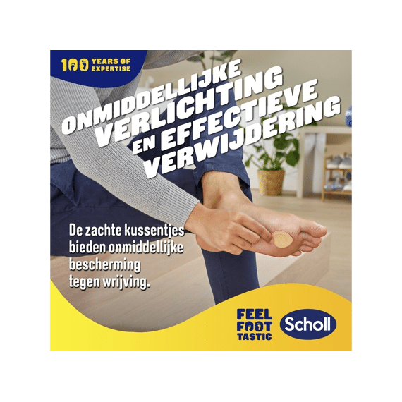 Scholl Eeltverwijderpleisters 4 Stuks