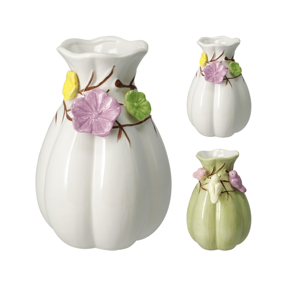 Vaas 20cm 2 Assortiment 3-d Design