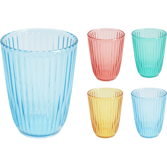Drinkglas As 300ml 4 Assortiment Kleur