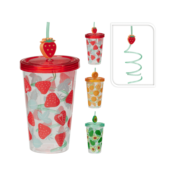 Drinkbeker 600ml 10x10x24cm