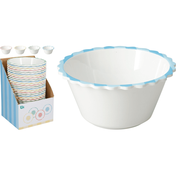 Schaal Melamine 145xh70mm Bloem