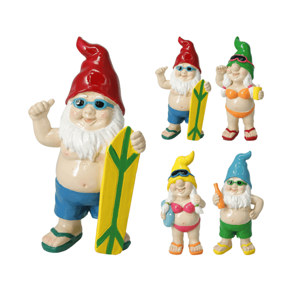 Gnoom Zomer 16cm 4 Assortiment 