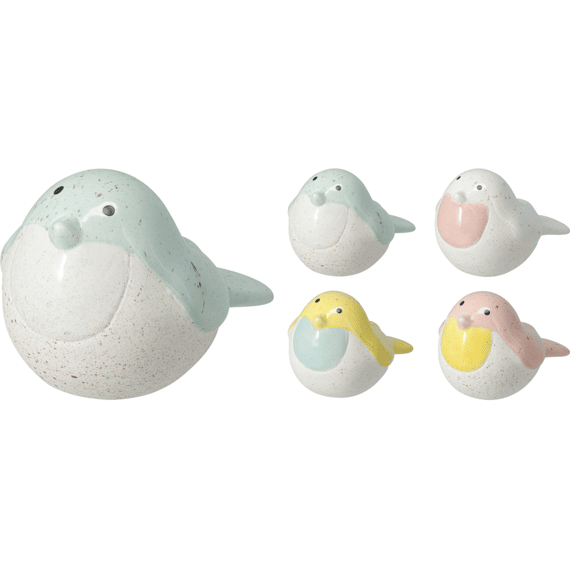 Vogel Twee Tonen 7cm 4 assortiment 