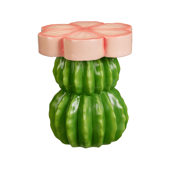 Bijzettafel Bloem 40cm Roze