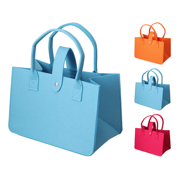 Tas Mini Vilt 30x17x20cm 3 Assortiment 