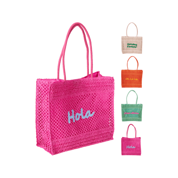 Strandtas 38cm 4 Assortiment  Design