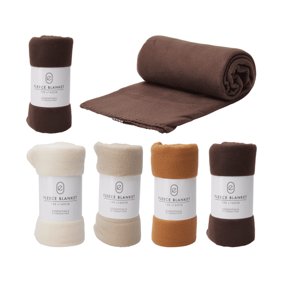 Deken Fleece 130x160cm 4 Assortiment 