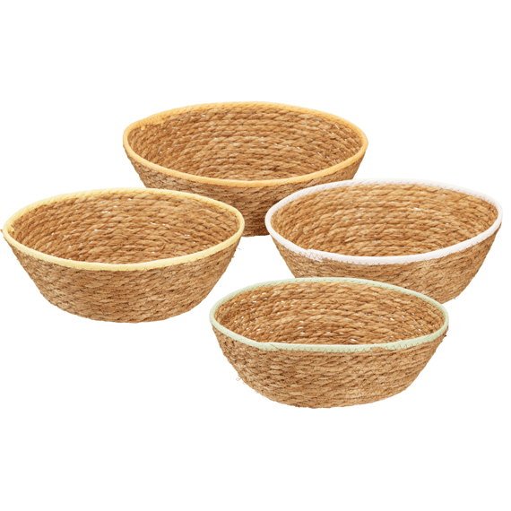 Mand 31x9cm Zeegras 4 Assortiment 