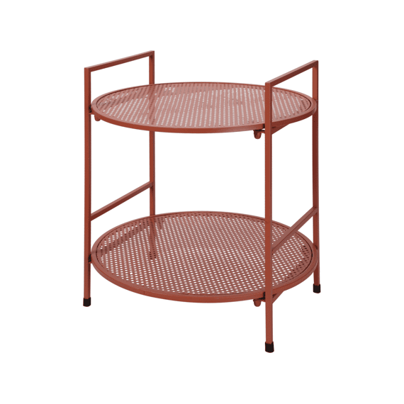 Tafel Met Twee Trays Rond Dia