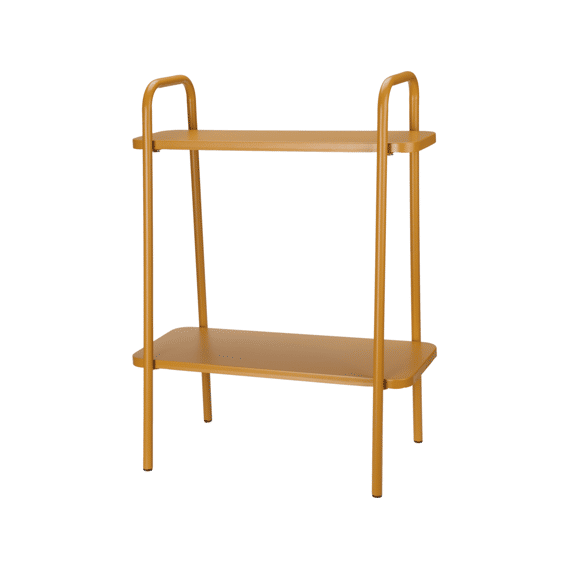 Bloemenrek 50x26x66cm Mosterd
