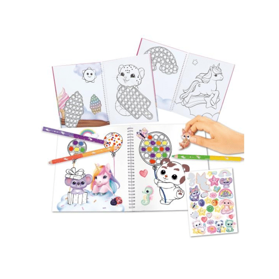 Ylvi Pop En Paint Kleurboek