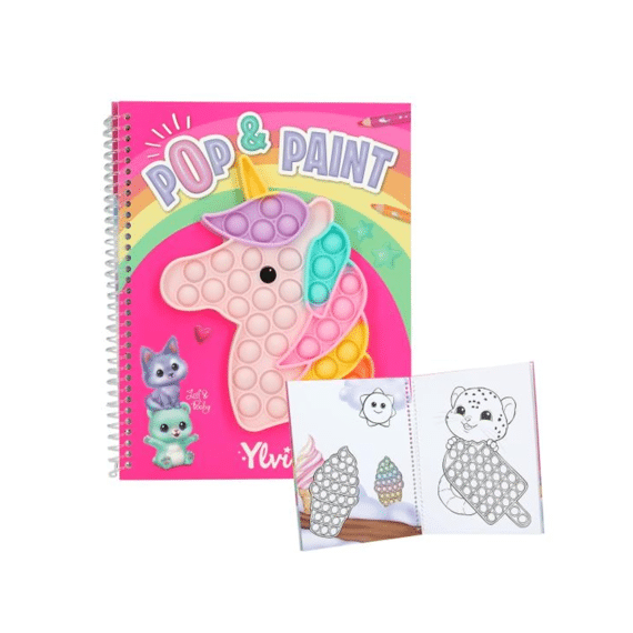 Ylvi Pop En Paint Kleurboek