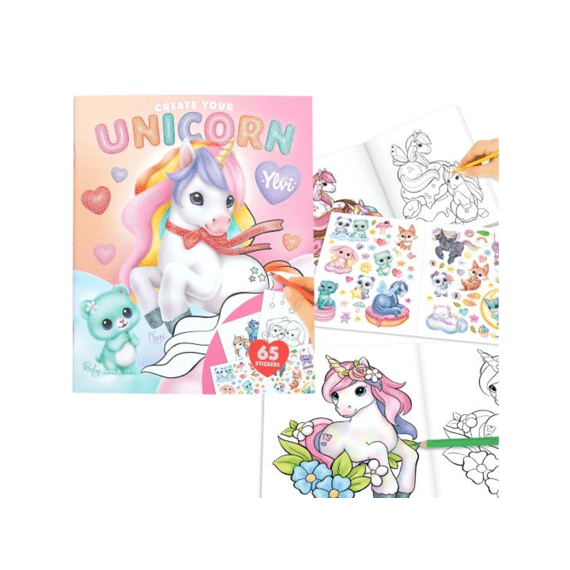 Ylvi & The Minimoomis Kleurboek Create Your Unicorn