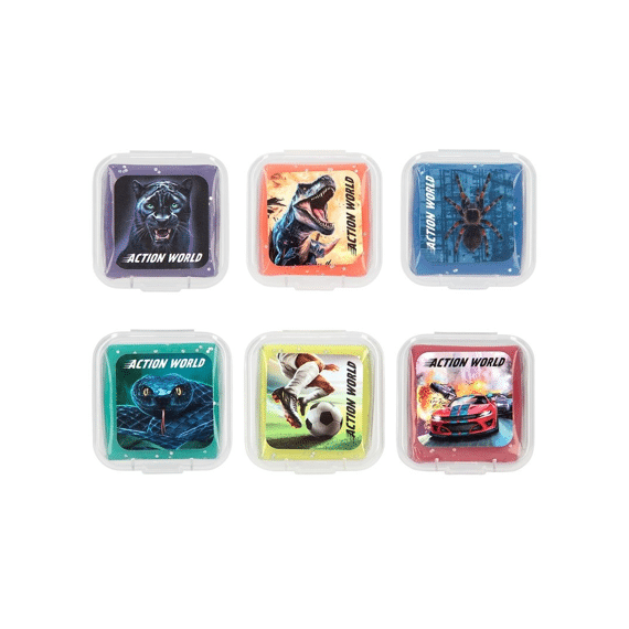 Action World Kneedbare Gum Assortiment