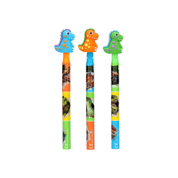 Dino World Tekstmarker Met Dino Top Assortiment