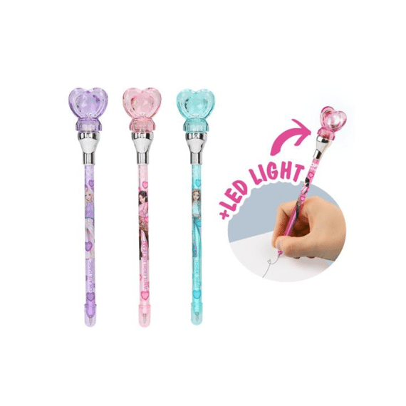 Topmodel Pen Met Licht Assortiment