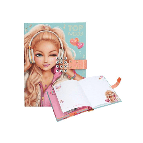 Topmodel Dagboek Met Code En Muziek Music