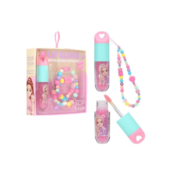 Topmodel Lipgloss Met Kralenhanger