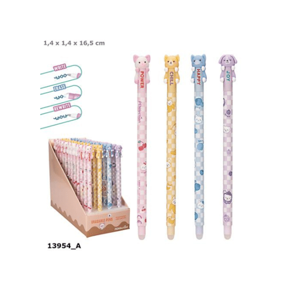 Penfection Uitwisbare Gelpen Huggy