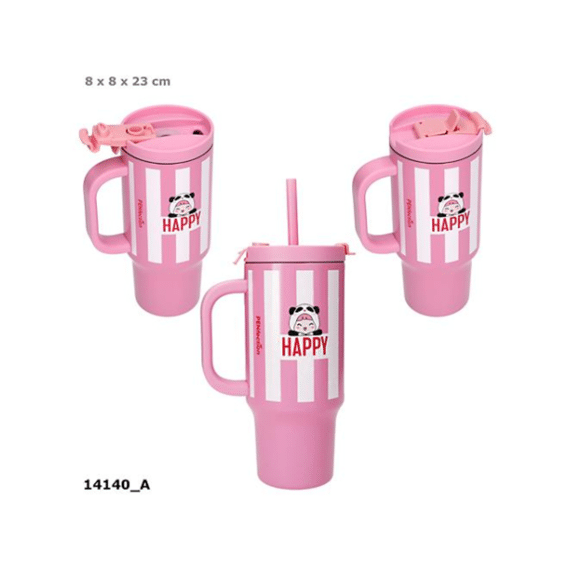 Penfection To Go Beker Met Rietje Happy