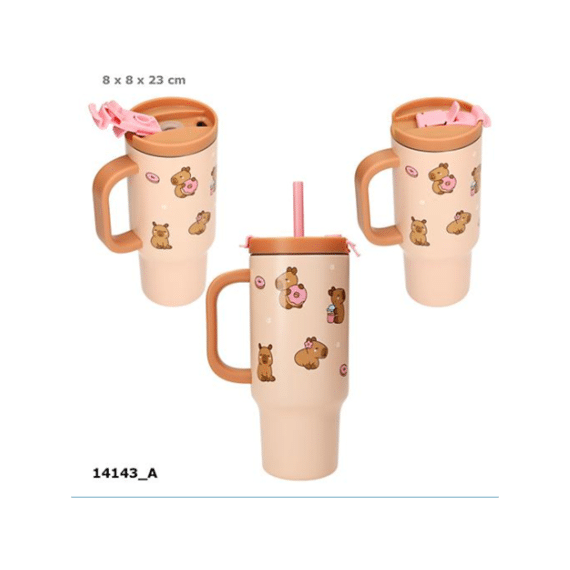 Penfection To Go Beker Met Rietje 