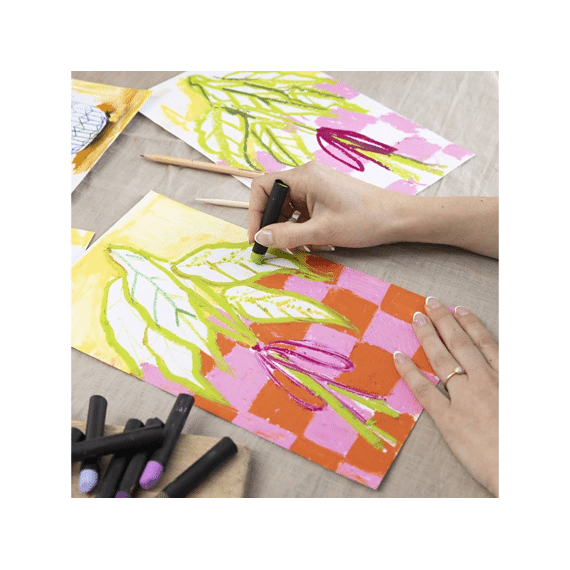 Hobbyset Oliepastel Bloemen